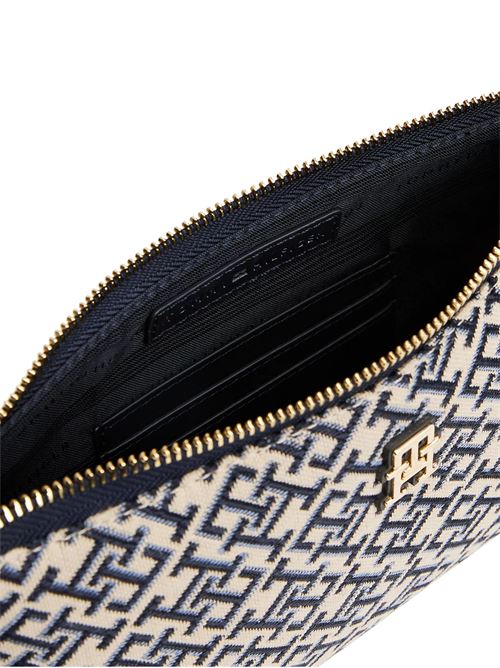 Borsa blu in poliuretano Tommy Hilfiger | AW0AW17828DW6